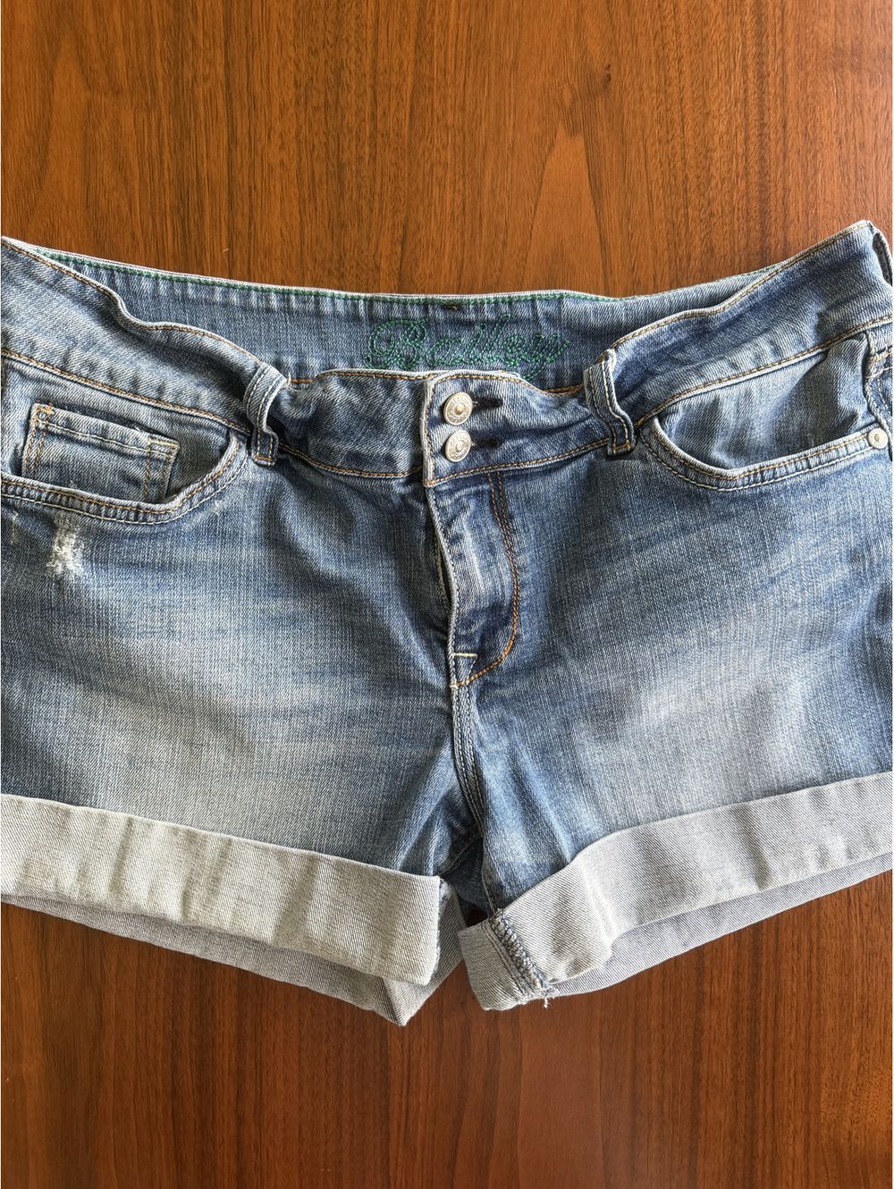 dELiA*s Y2k Light Wash Denim Shorts - Size 11/12